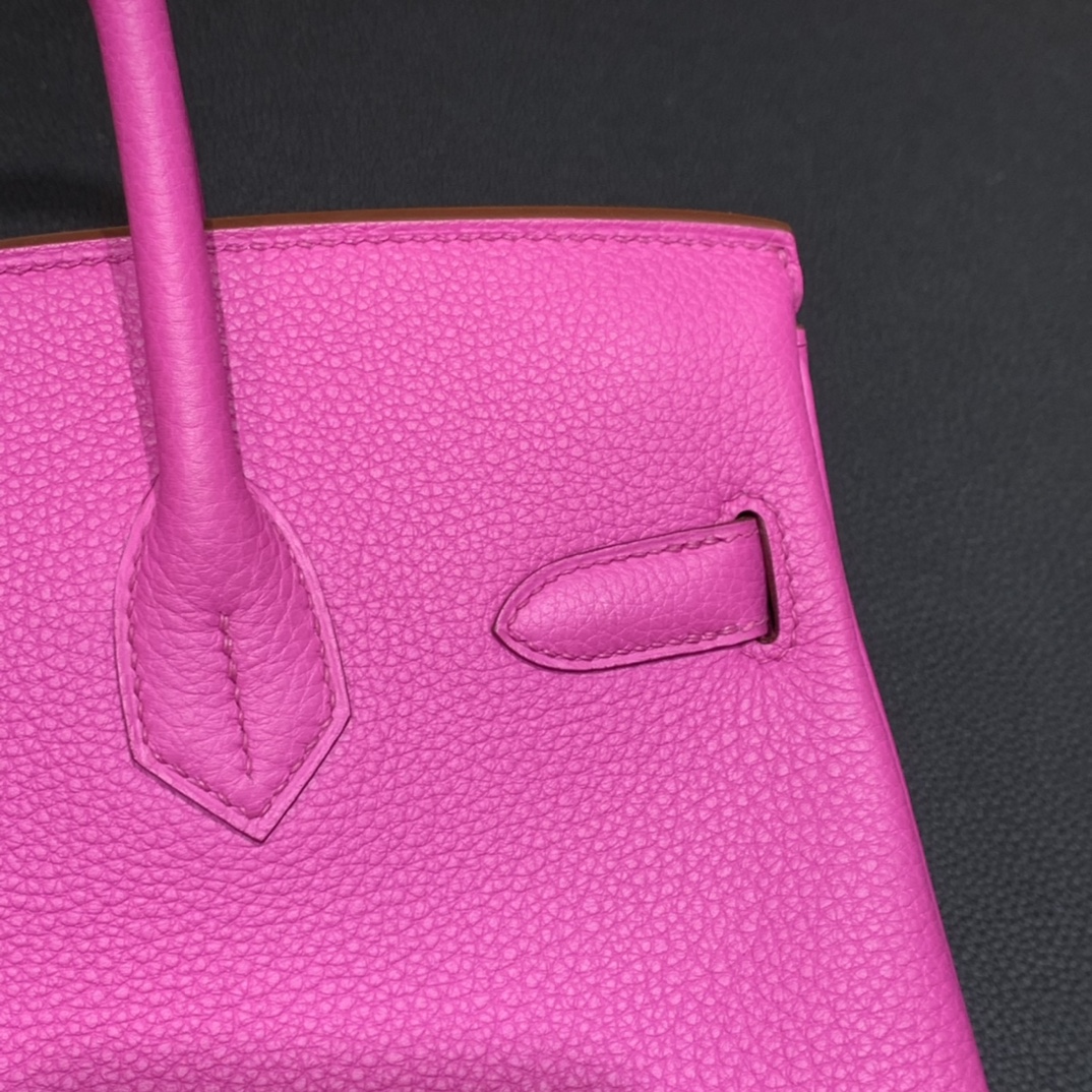 Hermès（爱马仕）Birkin 铂金包 Togo L3 玫瑰紫 金扣 30cm