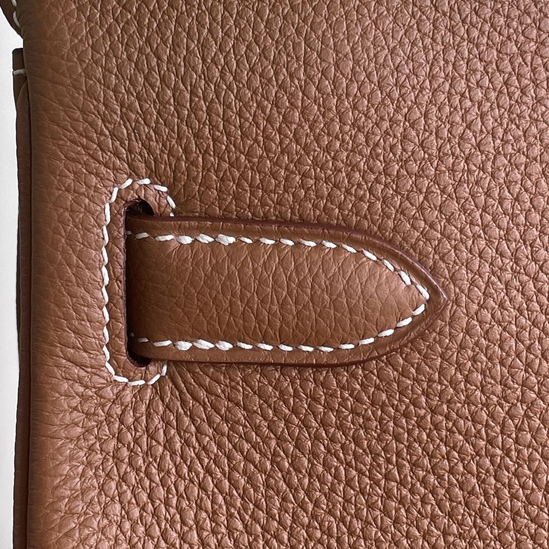 Hermès（爱马仕）Birkin 铂金包 Togo 金棕色 金扣 40cm