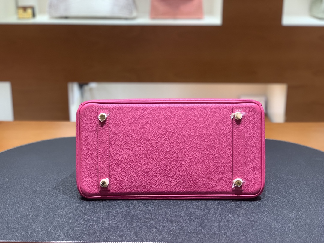 Hermès（爱马仕）Birkin 铂金包 Togo K5 托斯卡紫 金扣 30cm