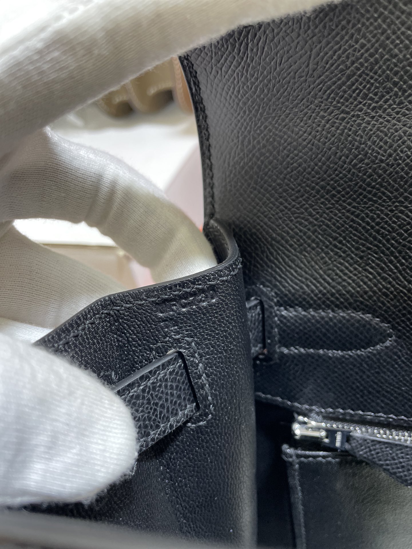 Hermès（爱马仕）Halzan TC 大象灰 银扣 31cm