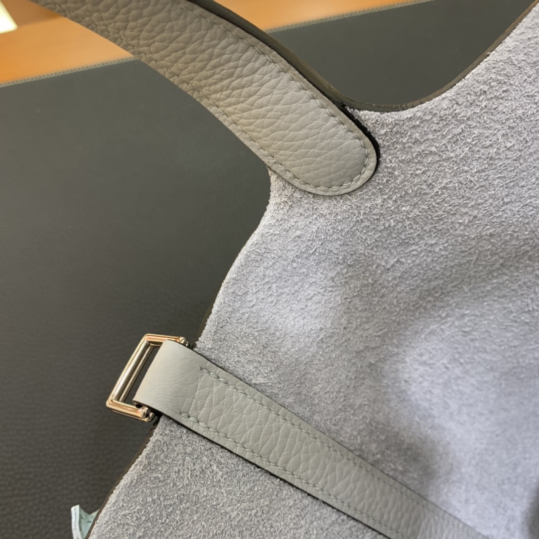 Hermès（爱马仕）Picotin 菜篮子 TC T0 圣杯蓝 银扣 18cm