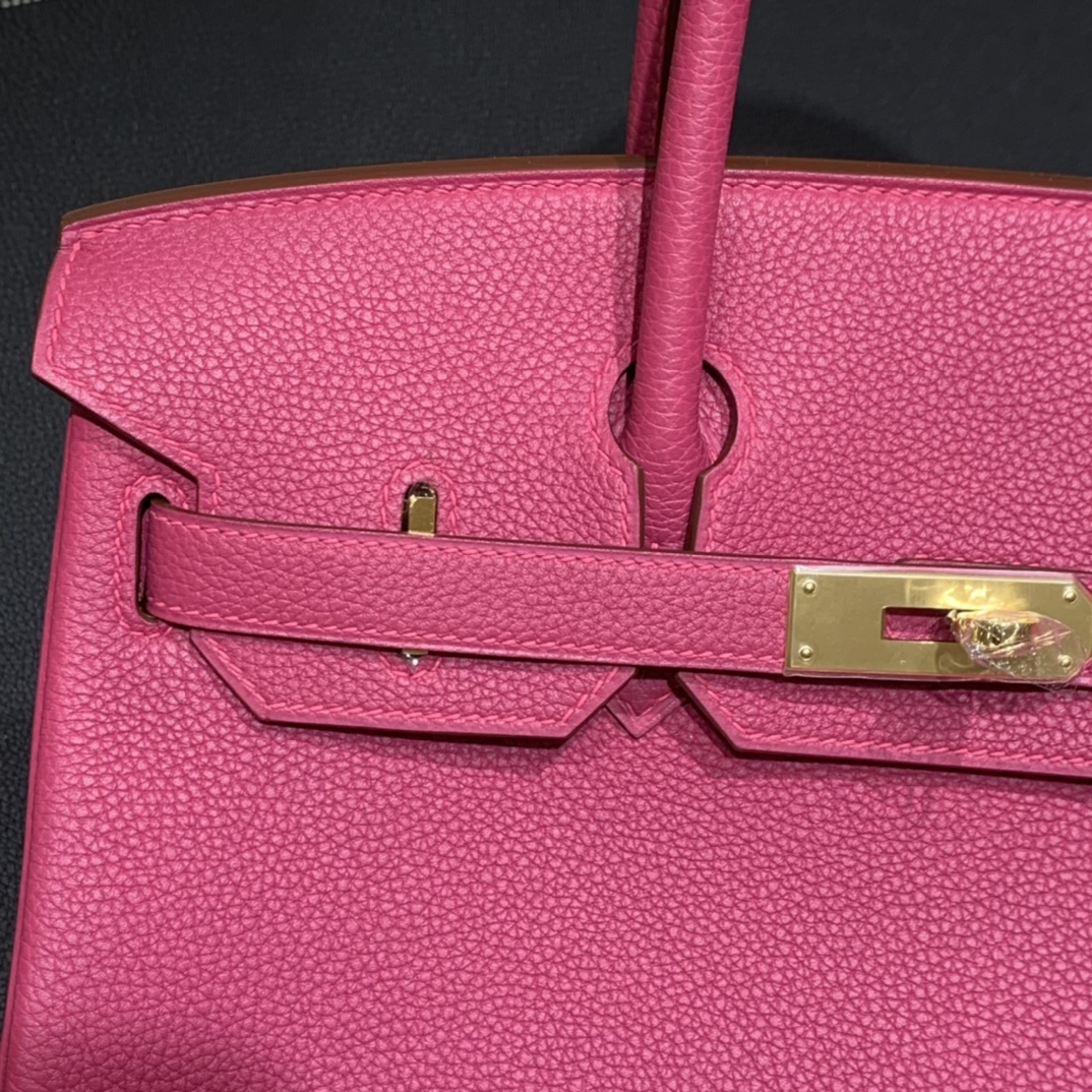 Hermès（爱马仕）Birkin 铂金包 Togo K5 托斯卡紫 金扣 30cm