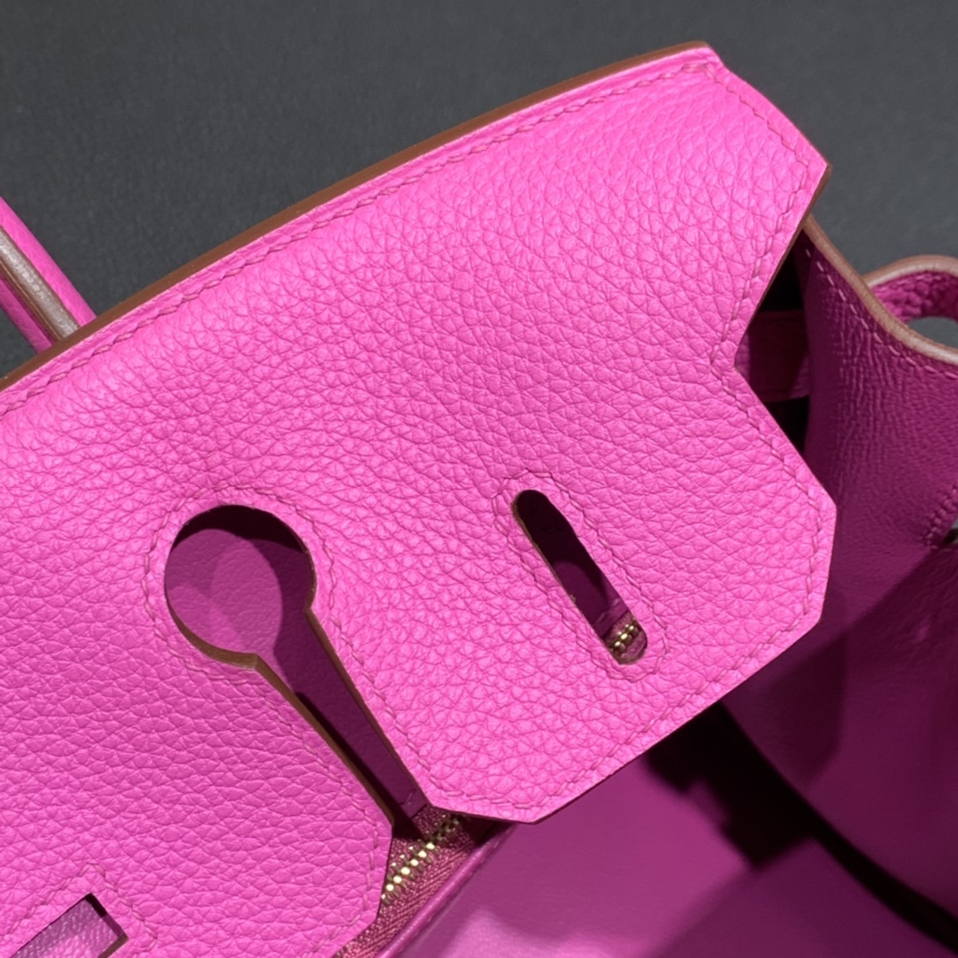 Hermès（爱马仕）Birkin 铂金包 Togo L3 玫瑰紫 金扣 30cm