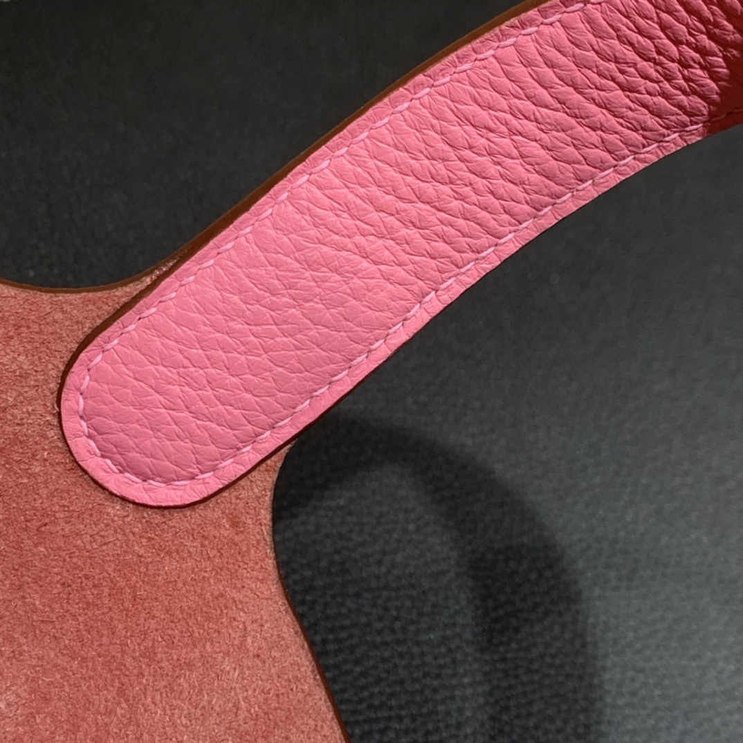 Hermès（爱马仕）Picotin 菜篮子 TC K4 夏日粉 银扣 18cm