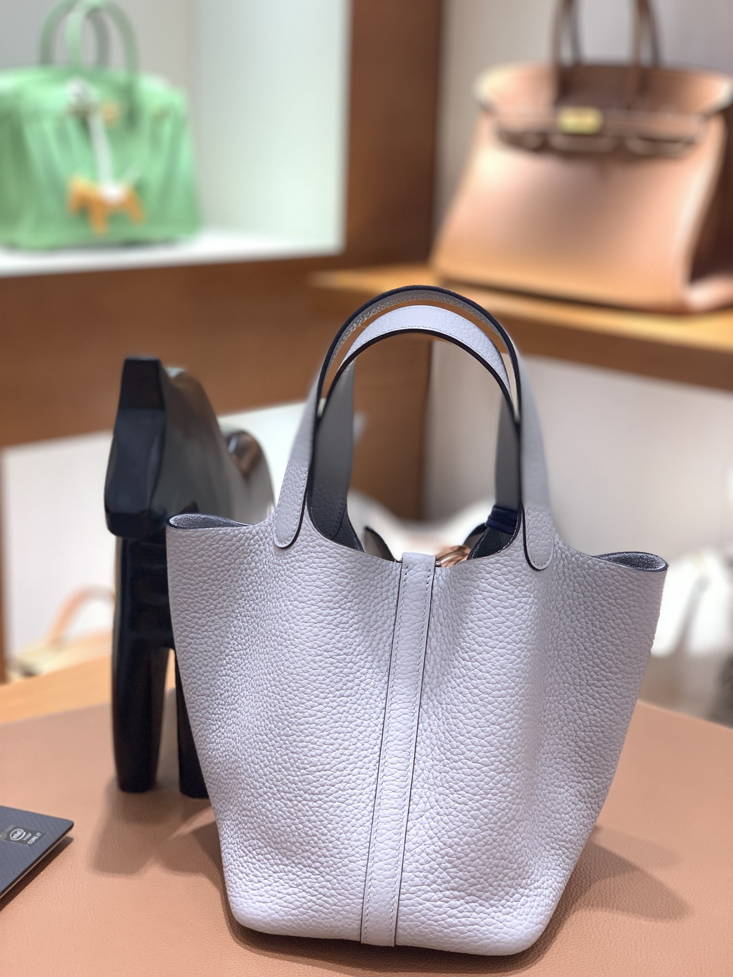 Hermès（爱马仕）Picotin 菜篮子 TC 2Z 海鸥灰 银扣 18cm