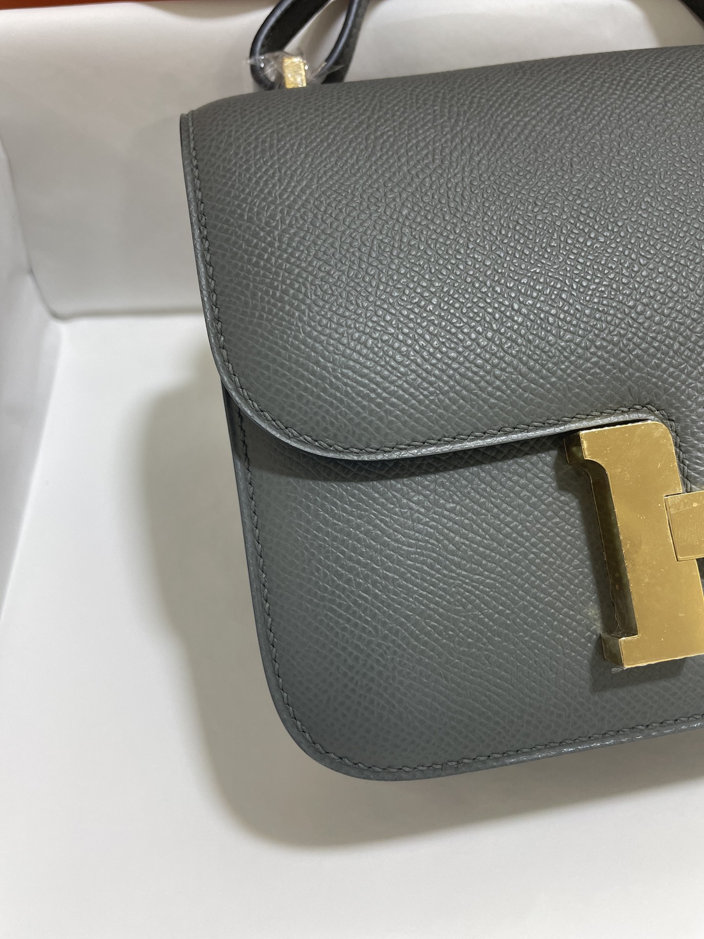 Hermès（爱马仕）Constance 康康 epsom 杏仁绿 金扣 19cm