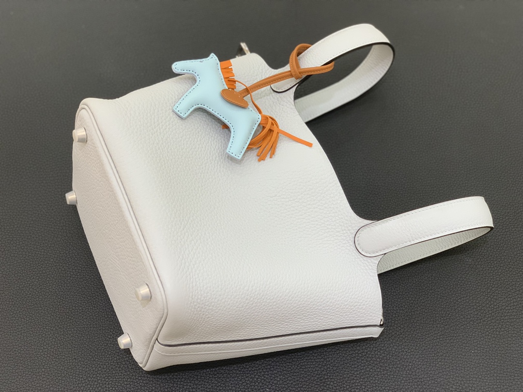 Hermès（爱马仕）Picotin 菜篮子 TC T0 圣杯蓝 银扣 18cm