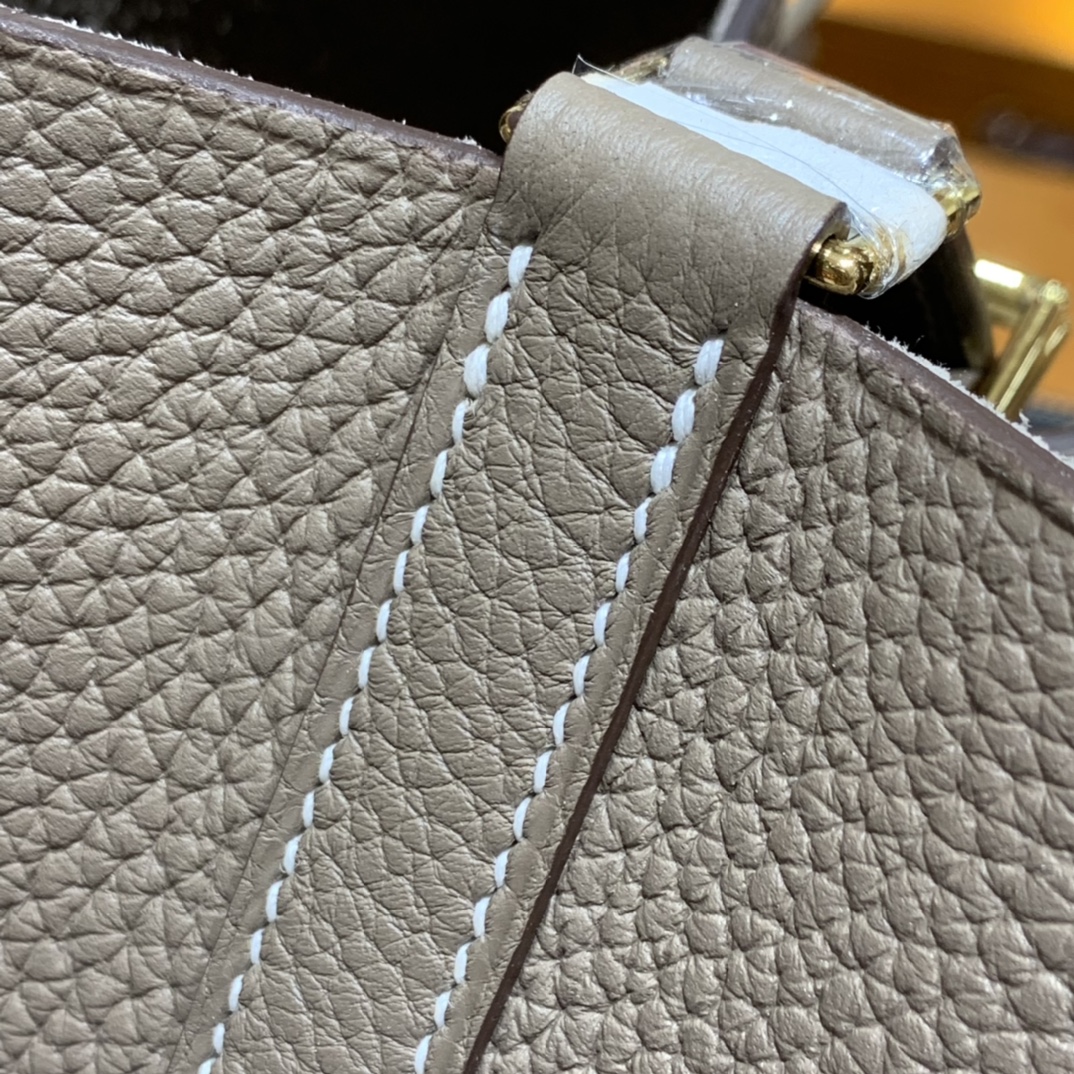 Hermès（爱马仕）Picotin 菜篮子 TC CK18 大象灰 金扣 18cm